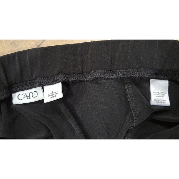 PLUS SIZE LARGE FLOWY, FLOUNCED CREPE SCUBA SKIRT
STYLE #RN37080 - Picture 2 of 4